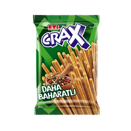 ETI CRAX Daha Baharatli 80g.