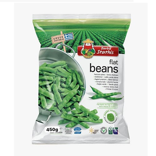 Barba Stathis flat beans 450g.