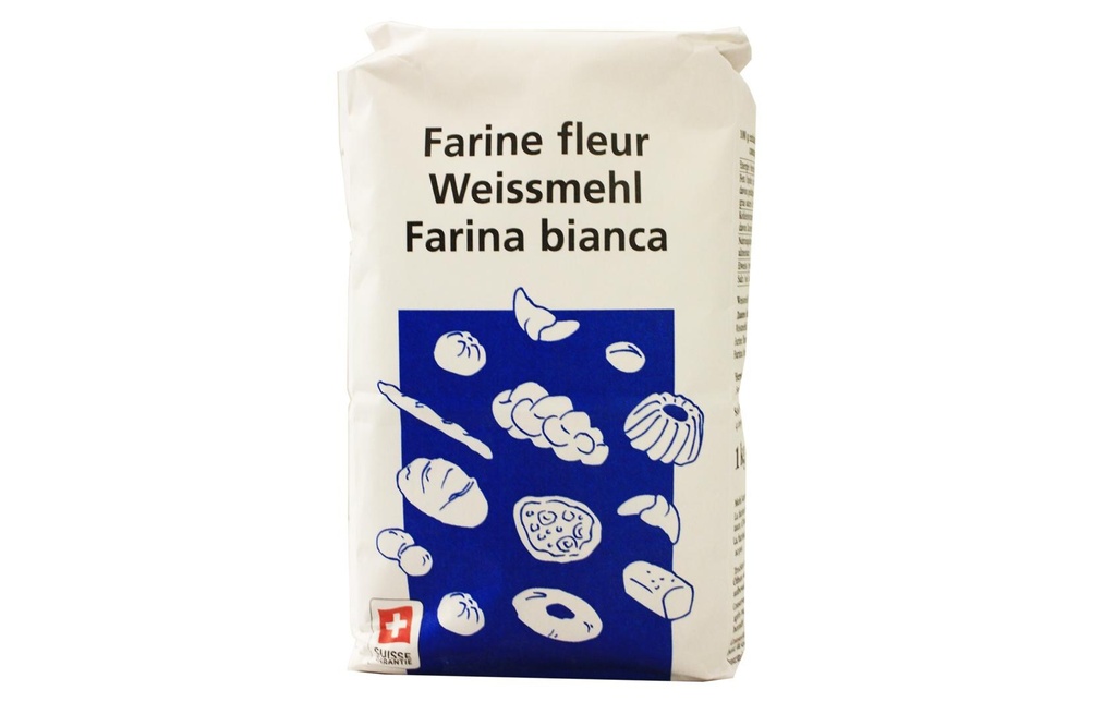 Farine fleur Weissmehl 1Kg.