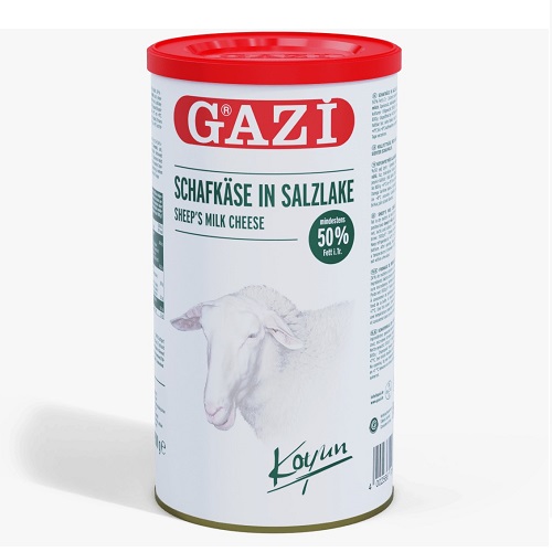 Gazi Schafkäse 50% 800g.