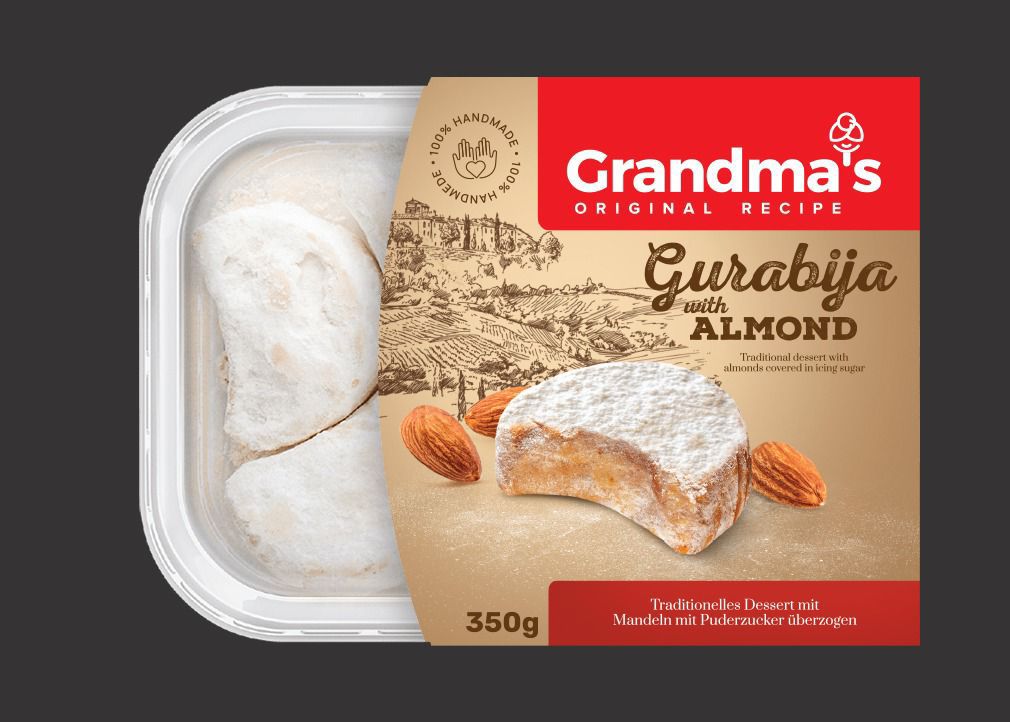 Grandma`s Gurabija ALMOND 350g.