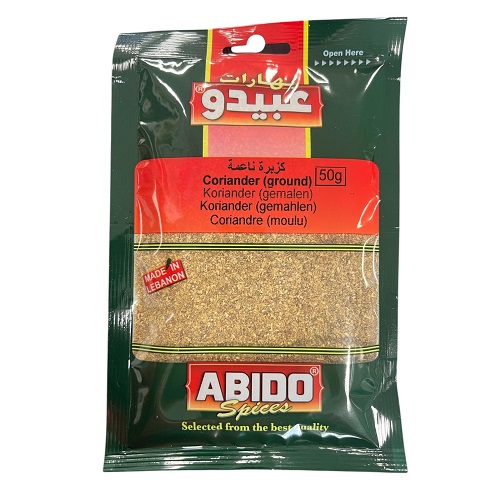 ABIDO Koriander gemahlen 50g.