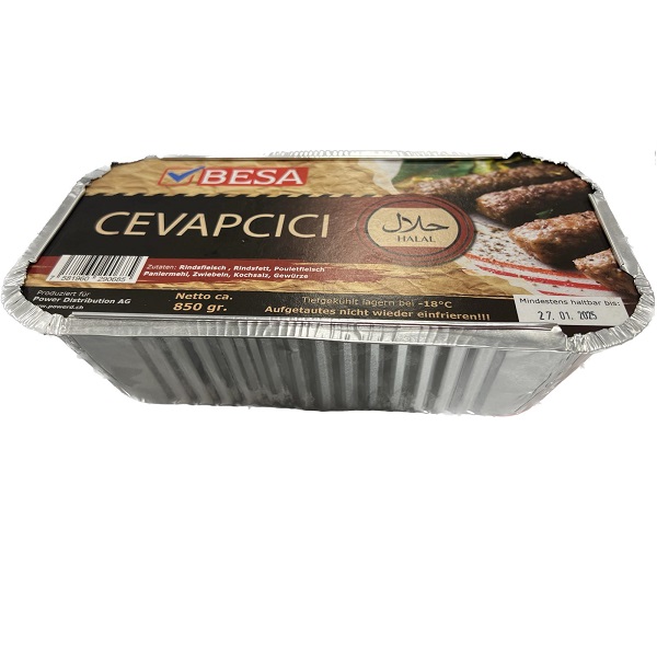 BESA Cevapcici 800g. Halal