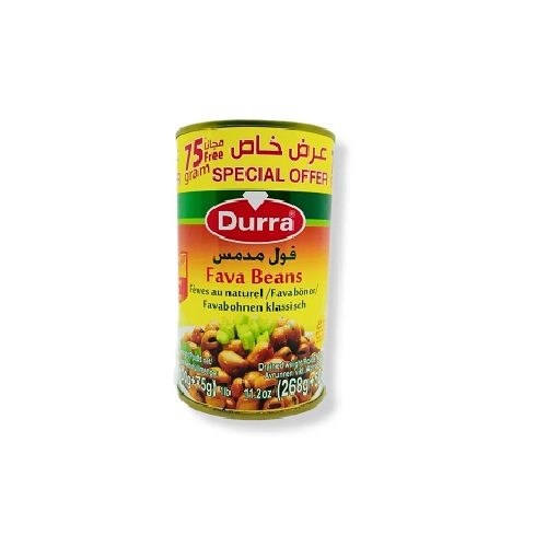 Durra Fava Beans 400+75g.