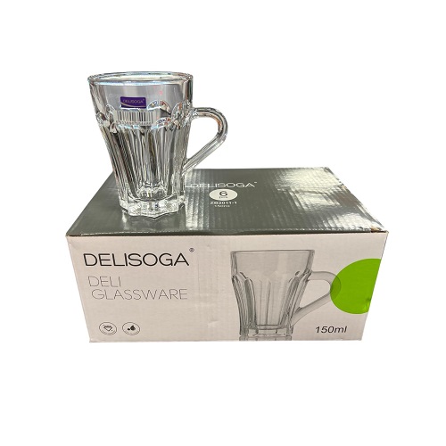 DELISOGA Deli Glassware 6x150ml.