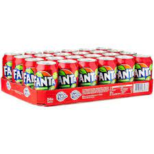 Fanta Strawberry & Kiwi 24x330ml.