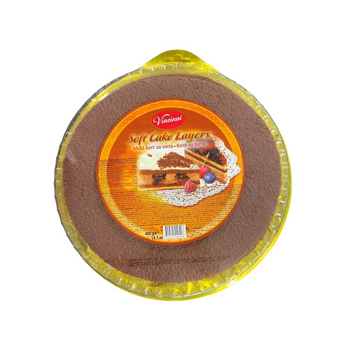 Vincinni Soft Cake Layers 400g.