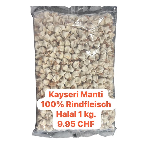 BESA Kayseri Manti mit Rindfleisch 1 Kg.