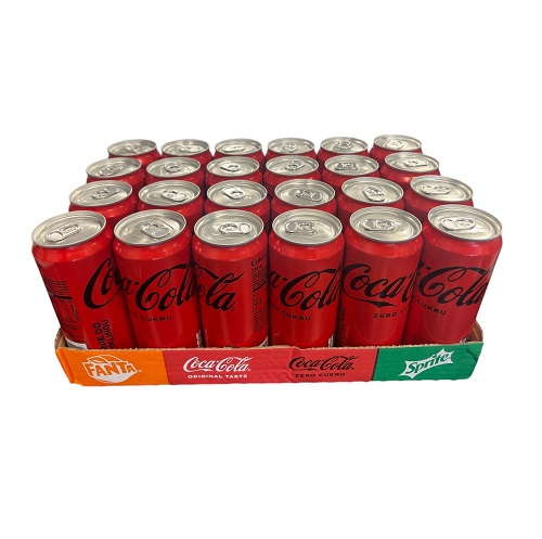 Coca Cola ZERO 24x330ml Slim